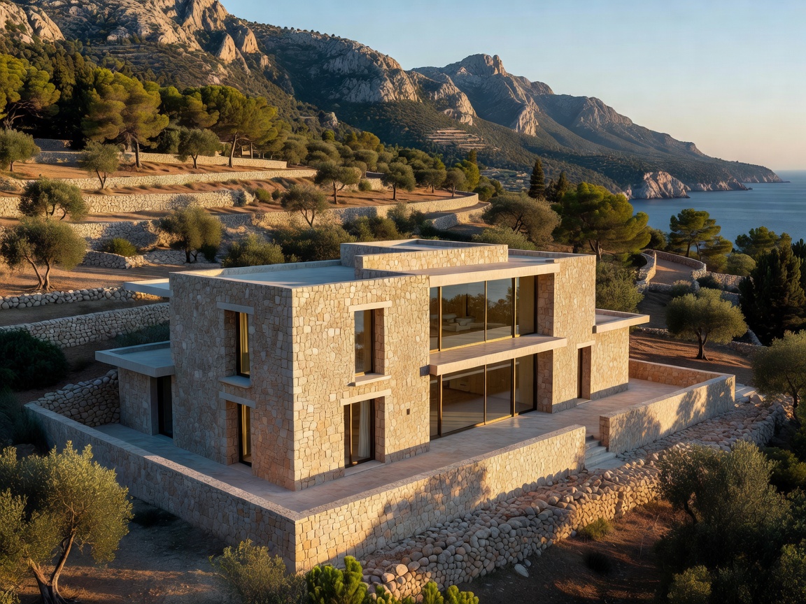Mallorcan modern stone estate in Deià